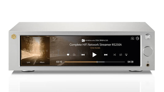 Lecteur réseau hautes performances HiFi Rose RS250A