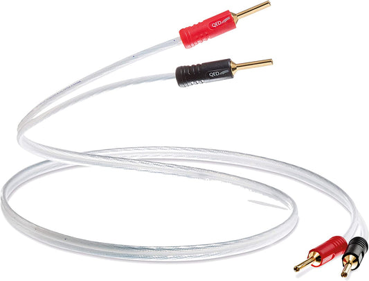 QED XT25 Pre Term Banana Plug Speaker Cable