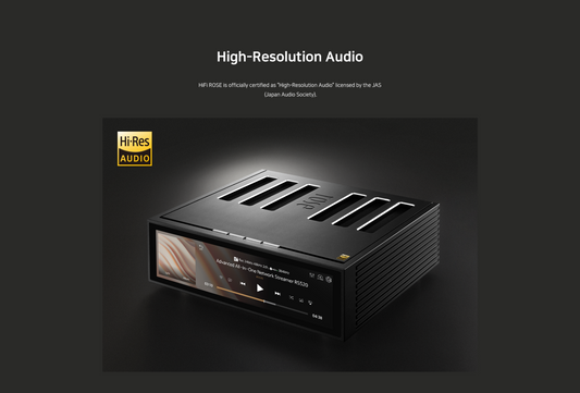 Lecteur réseau tout-en-un HiFi Rose RS520