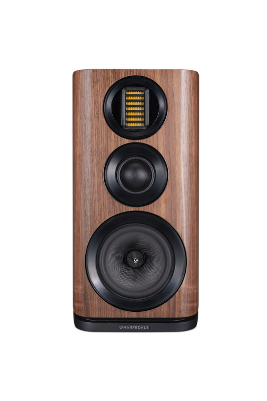 Enceintes d'étagère Wharfedale Evo 4.2 (paire) - Noyer, blanc ou noir