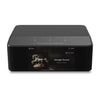 Black audio device with display screen, Bluesound Node Icon Wireless Streaming Music Player