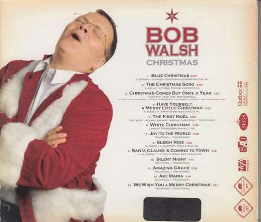 Bob walsh - Christmas Album Back Page