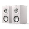 Pair of white speakers, KEF Concerto Meta Floorstanding Speakers 