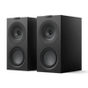 Pair of black speakers, KEF Concerto Meta Floorstanding Speakers 