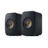 Pair of black KEF speakers, KEF LSX II Wireless Hi-Fi Speakers