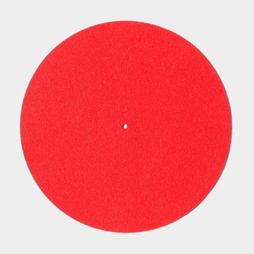 Rega Turntable mat - Red