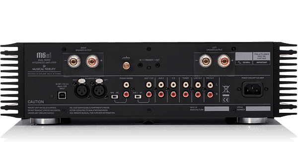 Musical Fidelity M6SI - INTEGRATED AMPLIFIER- back