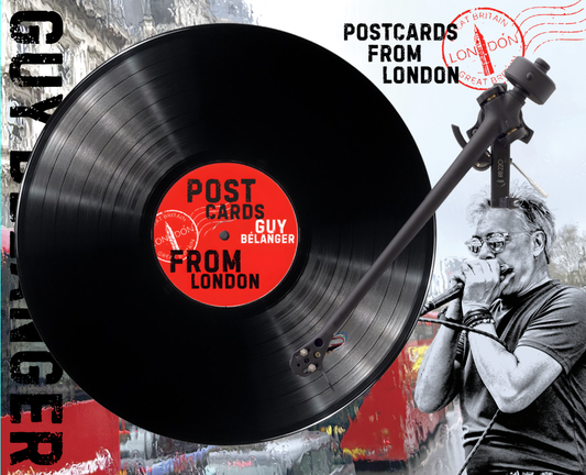 Rega Planar 2 with ND3 Édition spéciale "Guy Bélanger, Postcards from London"