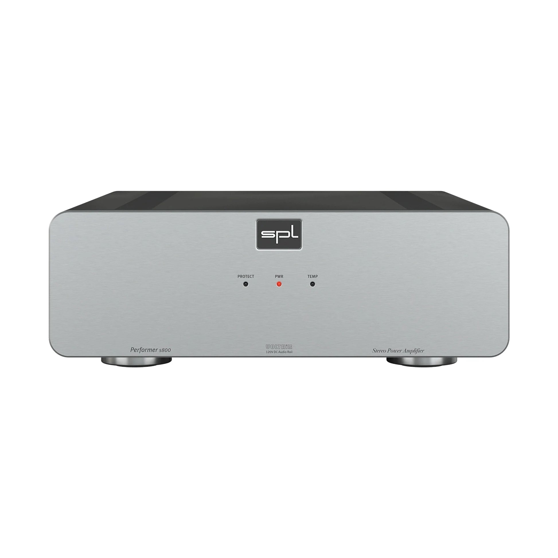 Silver SPL Performer s800 Stereo Power Amplifier 