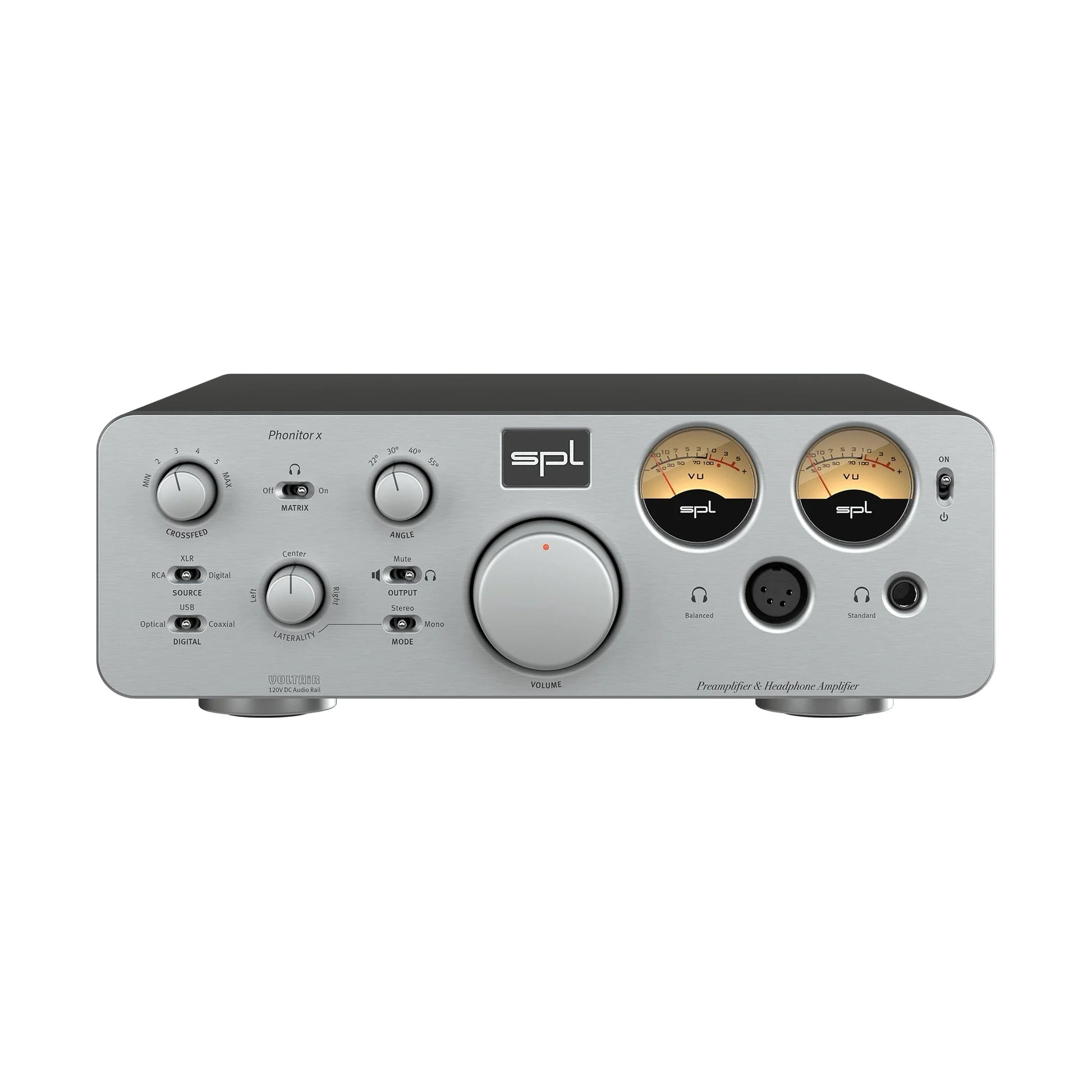 Silver SPL Phonitor x Headphone Amplifier with DAC