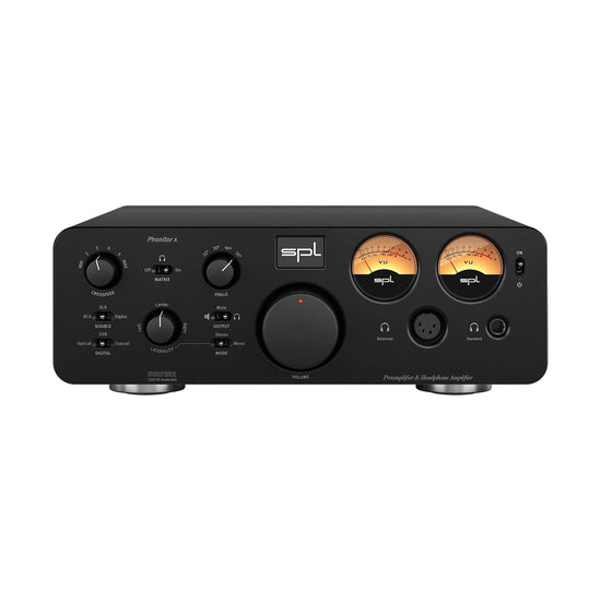 Black SPL Phonitor x Headphone Amplifier with DAC