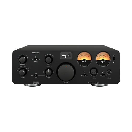 Black SPL Phonitor xe Headphone Amplifier with DAC