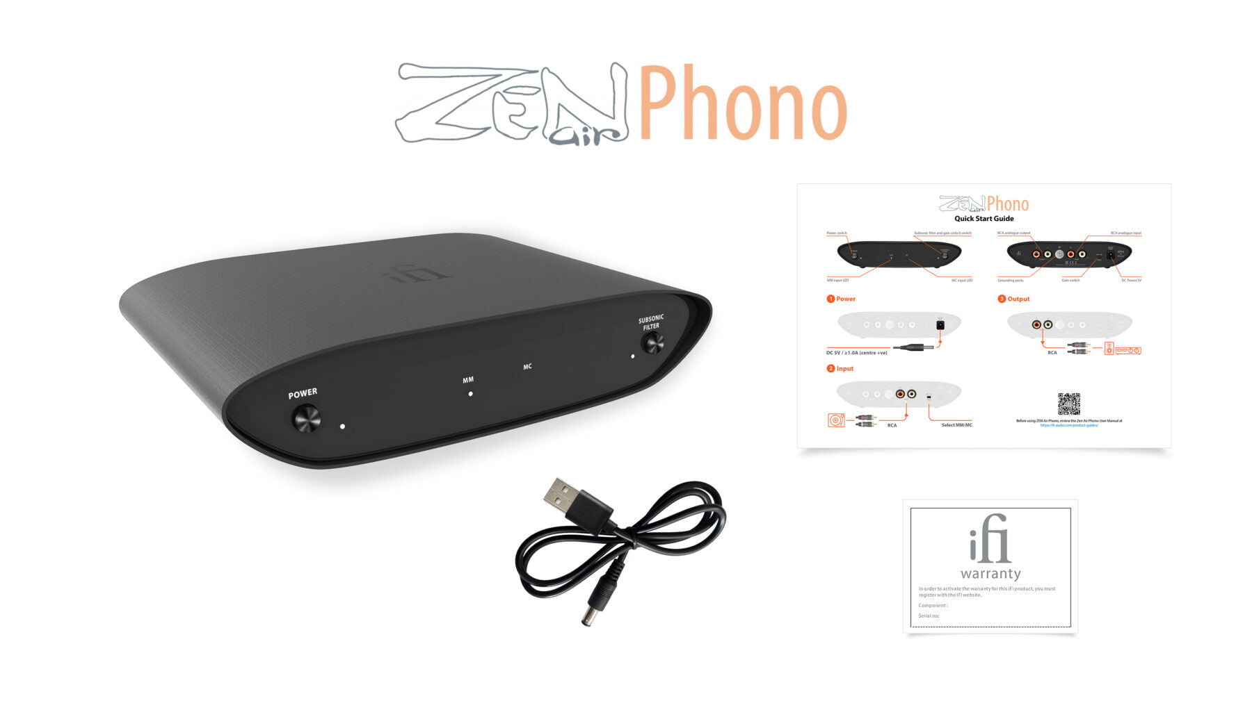 iFi Audio Zen Air Phono Phono Pre-Amp MM/MC – HIFIPRO